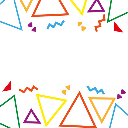 Abstract geometric background with triangles. Vector illustration for your design. eps 10のイラスト素材