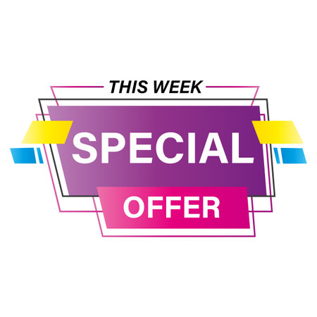 Sale banner template design, Big sale special offer. end of season special offer banner. vector illustration.のイラスト素材