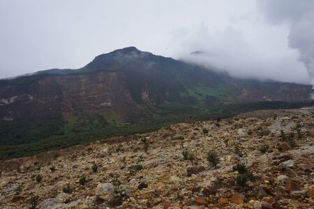 Papandayan Mountainの写真素材