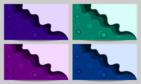 Simple Liquid Background Design Conceptのイラスト素材