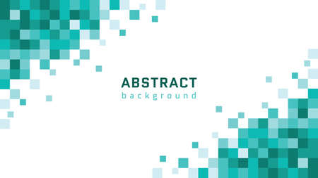 Abstract Square Flat Design Backgroundのイラスト素材