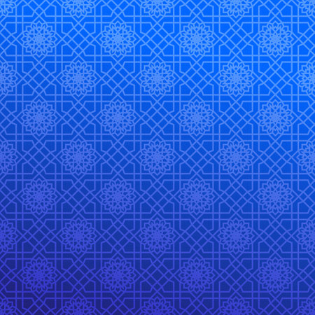 Seamless pattern in arabic style. Vector illustration.のイラスト素材