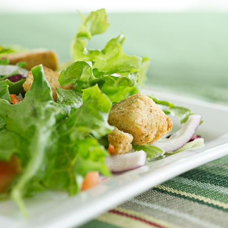 salad closeupの写真素材