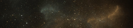 space texture illustration with stars wide aspect ratio