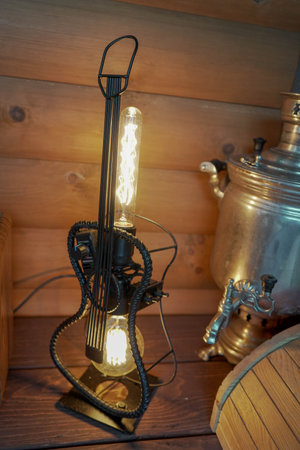 lamp, vintage, antique, background, bright, bulb, concept, decoration, decorative, design, glass, idea, nightの写真素材