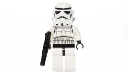 Toy storm trooper