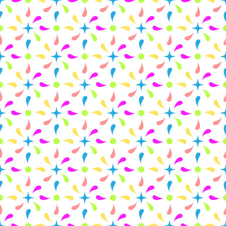 Illustration vector graphic of Modern stylish colorful seamless pattern. 
Good for fabric printing. blanket printing, textile printing, linen printing.のイラスト素材