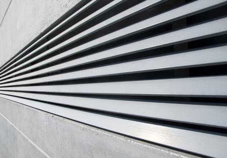 Rejas del respiradero de un bloque の写真素材