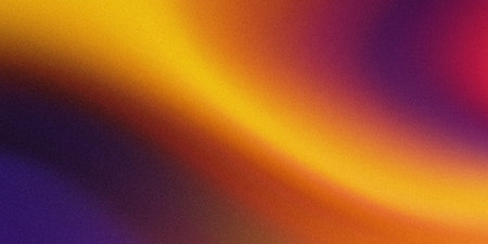 Vibrant gradient sunset with textured blendの写真素材