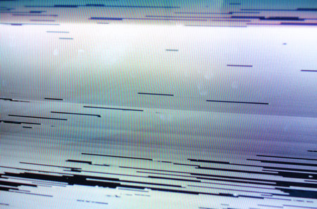 Glitch TV Screen
