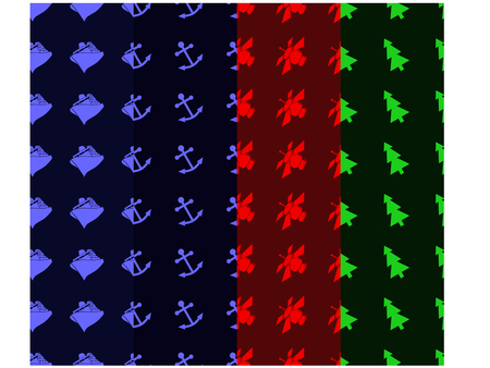 Environment pattern collection 1のイラスト素材