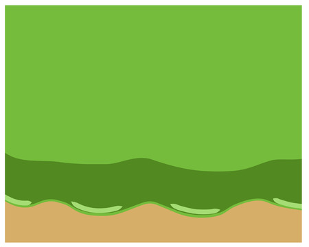 Donut illustration with green tea cream backgroundのイラスト素材