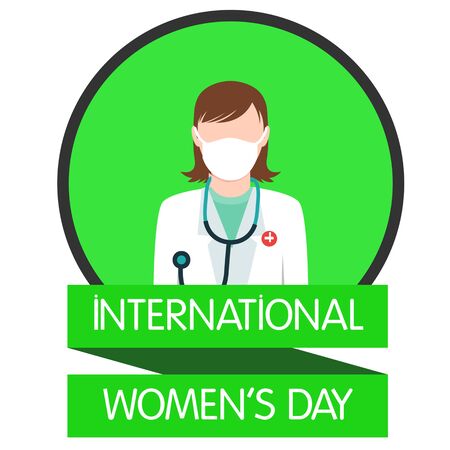 International women day illustration flat design 6のイラスト素材
