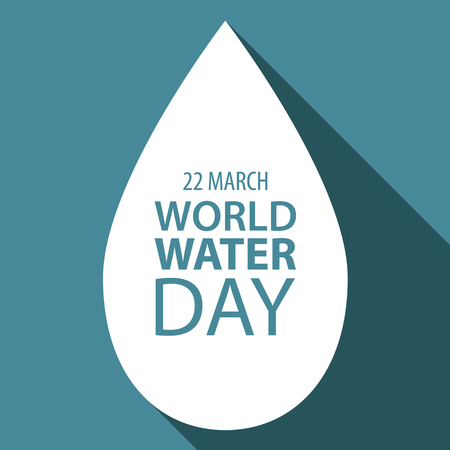 World water day illustration flat design 10のイラスト素材