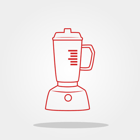 Blender icon in trendy flat style.のイラスト素材