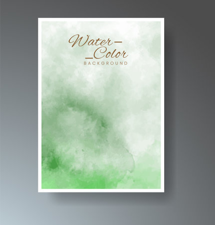 Cards with bright colorful vector watercolor background. Design for your date, postcard, banner.のイラスト素材