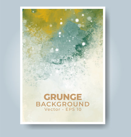 Cards with bright colorful vector watercolor background. Design for your date, postcard, banner.のイラスト素材