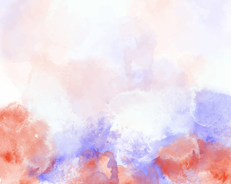 Abstract colorful watercolor for background. Digital art paintingのイラスト素材
