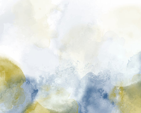 Abstract colorful watercolor for background. Digital art paintingのイラスト素材