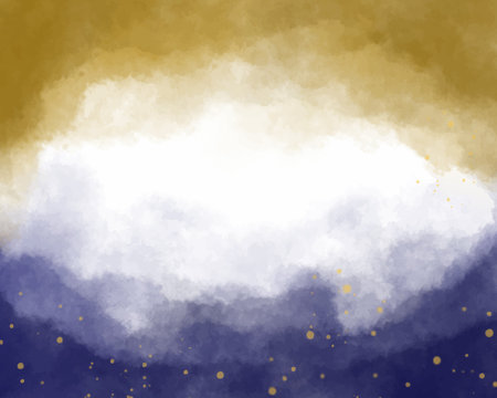 Abstract colorful watercolor for background. Digital art painting.のイラスト素材