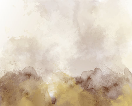 Abstract colorful watercolor for background. Digital art painting.のイラスト素材