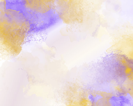 Abstract colorful watercolor for background. Digital art painting.のイラスト素材