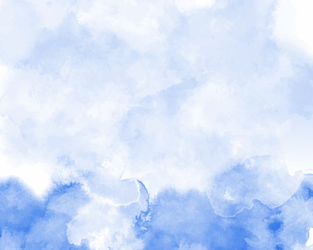 Abstract colorful watercolor for background. Digital art painting.のイラスト素材