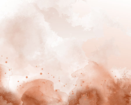 Abstract colorful watercolor for background. Digital art painting.のイラスト素材