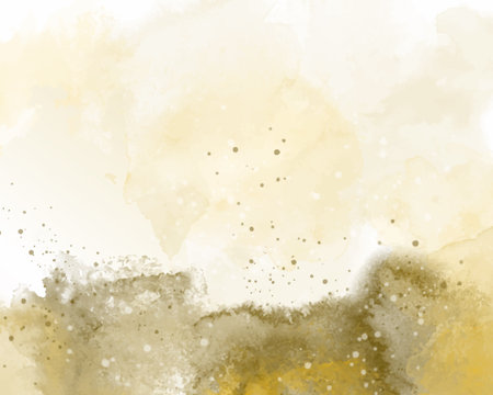 Abstract colorful watercolor for background. Digital art painting.のイラスト素材