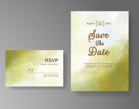 Abstract colorful watercolor for background. Digital art painting.のイラスト素材