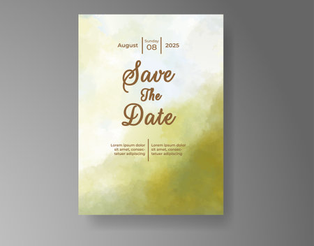 Abstract colorful watercolor for background. Digital art painting.のイラスト素材