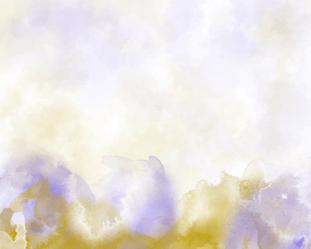 Abstract colorful watercolor for background. Digital art painting.のイラスト素材