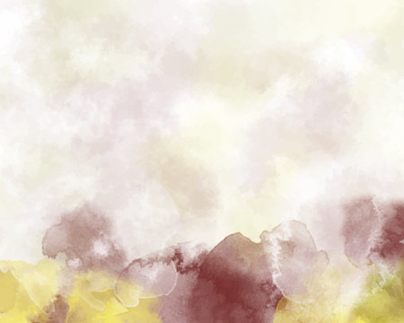 Abstract colorful watercolor for background. Digital art painting.のイラスト素材