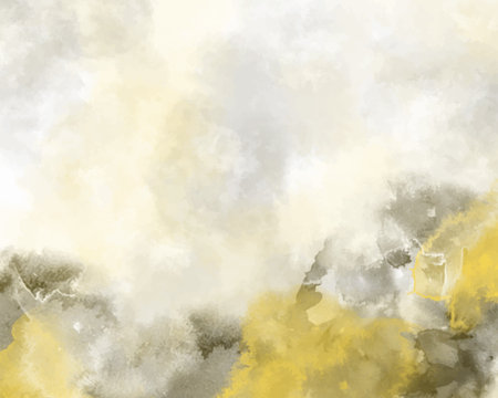 Abstract colorful watercolor for background. Digital art painting.のイラスト素材