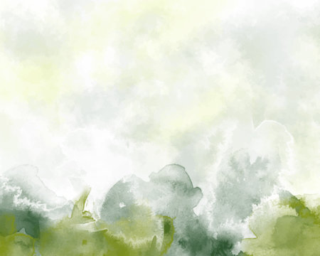 Abstract colorful watercolor for background. Digital art painting.のイラスト素材