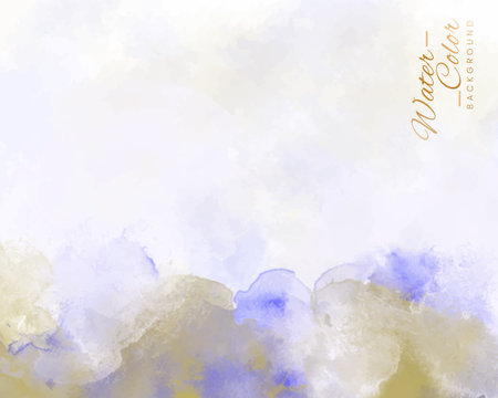 Abstract colorful watercolor for background. Digital art painting. Design for your date, postcard, banner, wedding invitation card.のイラスト素材