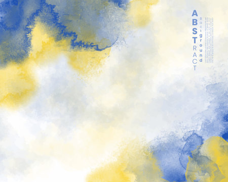 Abstract colorful watercolor for background. Digital art painting. Design for your date, postcard, banner, wedding invitation card.のイラスト素材