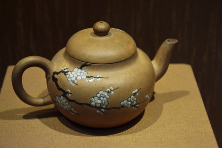 teapot in the museumのeditorial素材