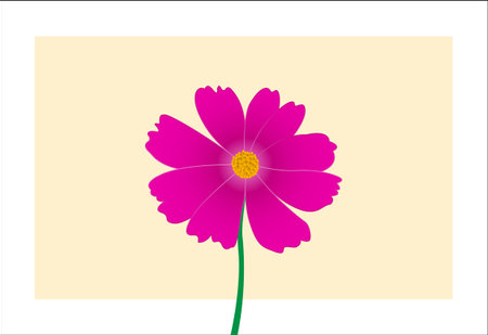 Red flowersのイラスト素材