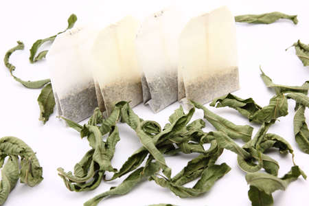 It is an infusion composed with very different types of herbs. It helps the body and in particular the stomach.の写真素材
