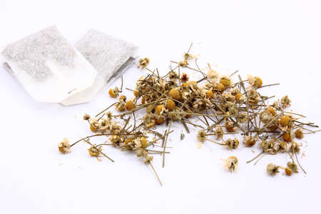 Chamomile is a flower very famous and it is used to made tea. It helps the body and in particular the stomach.の写真素材