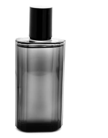 Perfume bottle isolated on whiteの写真素材