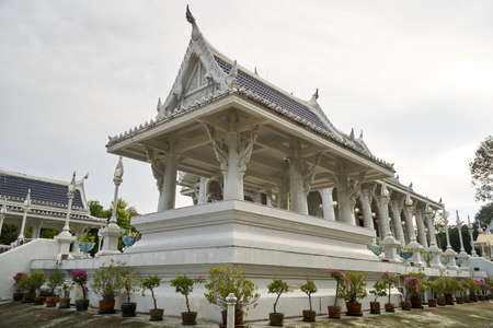 Beautiful architecture design of Wat Kaew Korawaran at Krabi, Thailandの写真素材