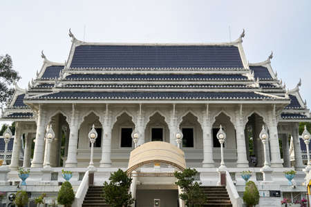Beautiful architecture design of Wat Kaew Korawaran at Krabi, Thailandの写真素材