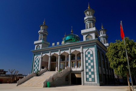 Kaiyuan city, Honghe Prefecture, Zhuang Xiang Bei Mosqueの写真素材