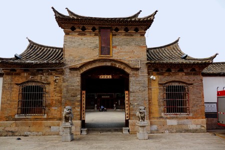 Honghe Prefecture, Shiping ancient Xian Yaのeditorial素材