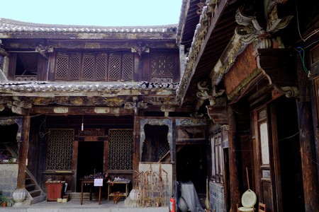 Honghe Prefecture, Chinese historical and cultural city Jianshui ancient residenceのeditorial素材
