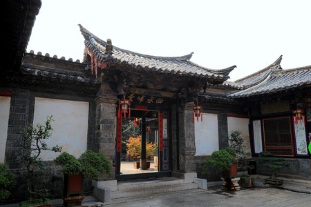 ancient building in Jianshui Countyのeditorial素材