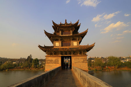 Ancient architecture scenic viewの写真素材