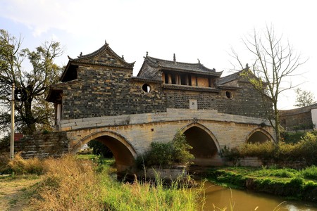 Jianshui County Township Bridgeのeditorial素材